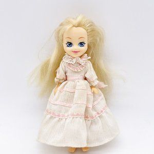 My little Pony Vintage doll Megan 6” 1985 Blonde Hair original dress